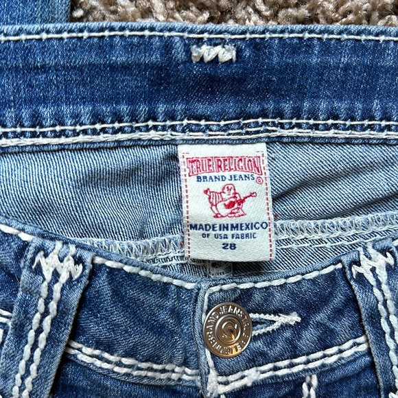 Y2K True Religion Boot Cut Jeans | Sz 28 - Picture 2 of 7